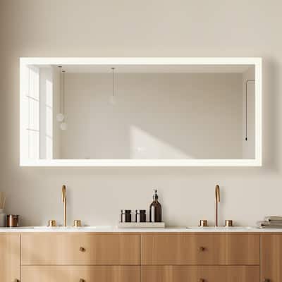 Beijing Rectangular Frameless LED Wall Bath Vanity Mirror