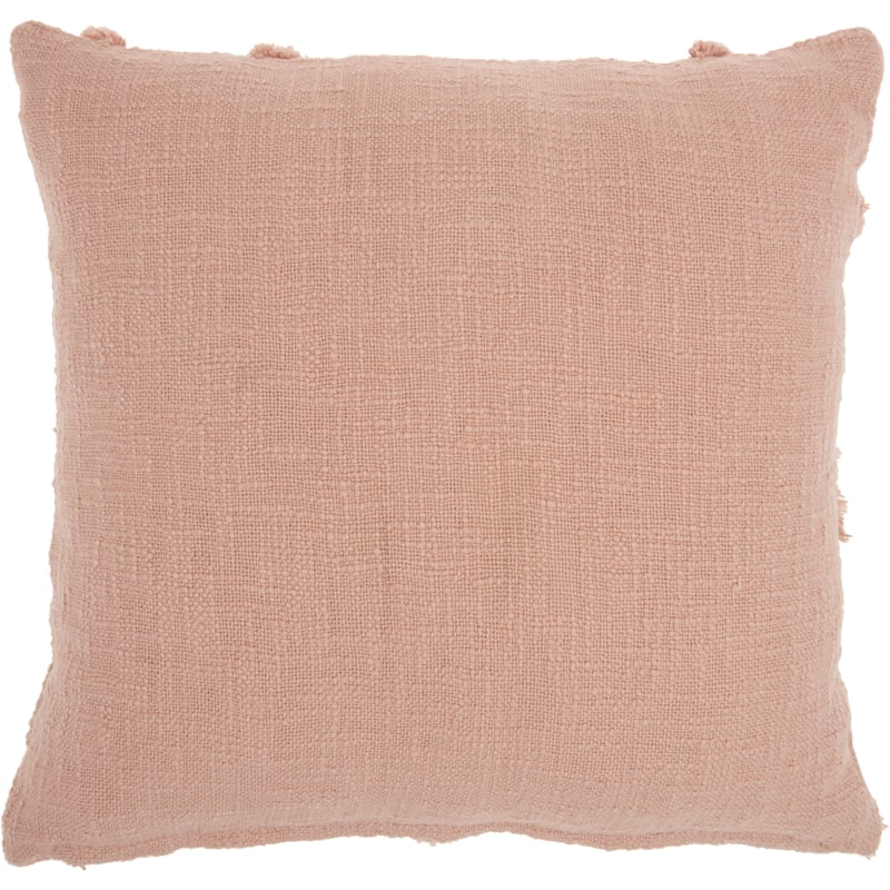 Mina Victory Distressed Diamond Boho Throw Pillow