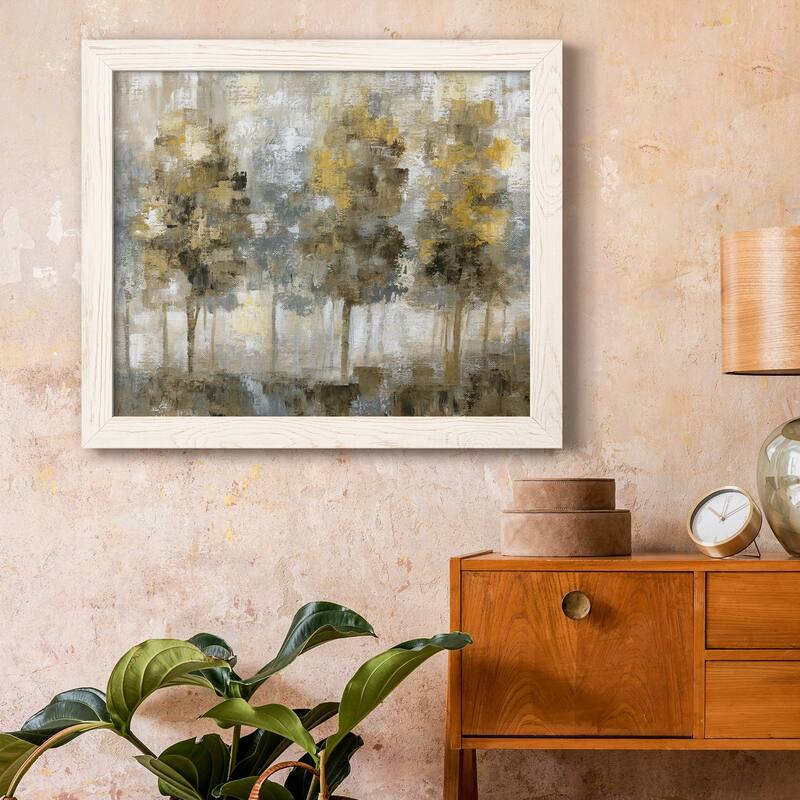 Linen Trees-Premium Framed Canvas - Ready to Hang