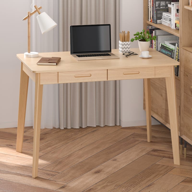 39.4"W Study Desk Writing Desk Simple