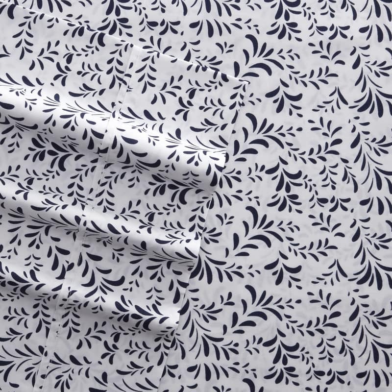 Becky Cameron Printed 4 Piece Deep Pocket Bed Sheets Set