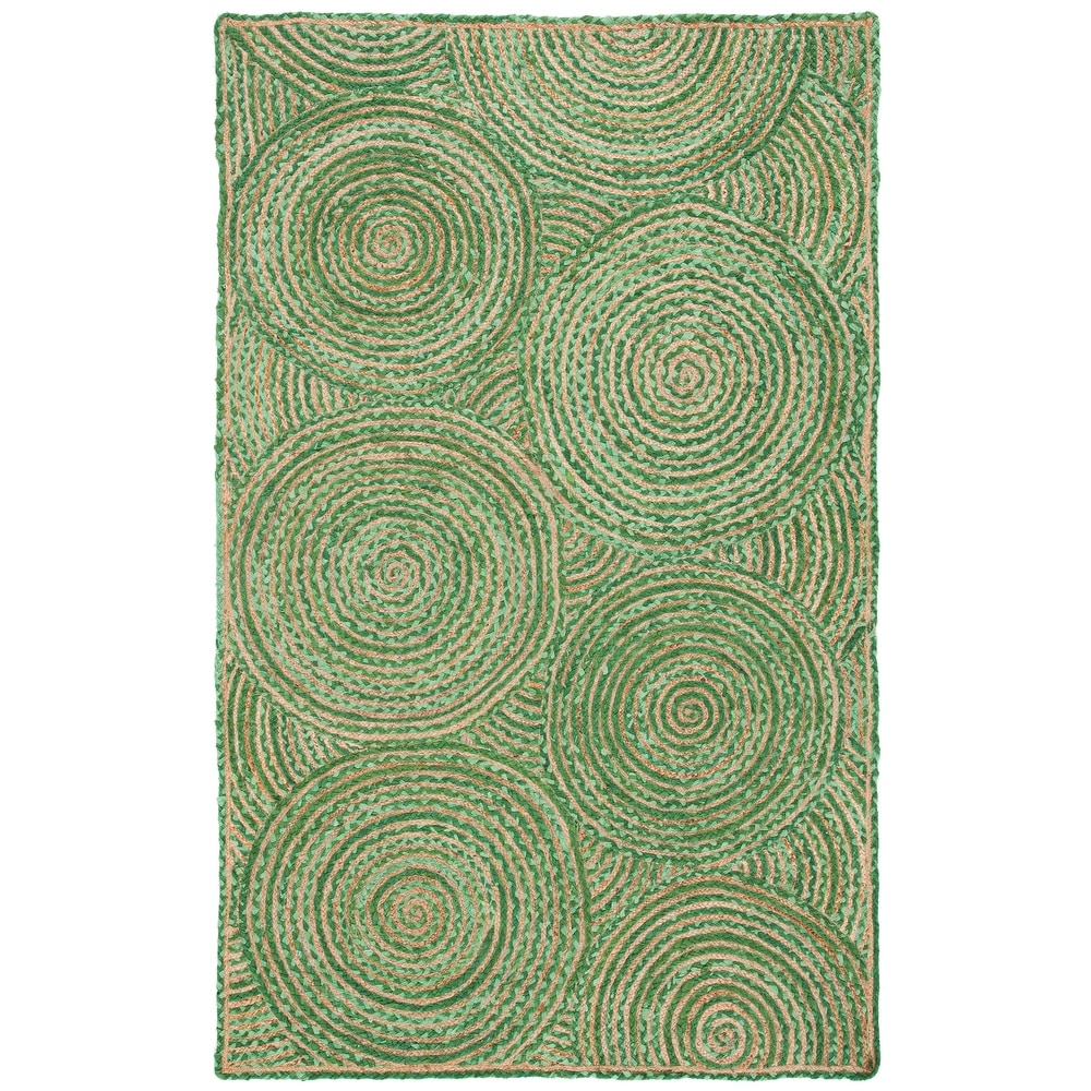 Unique Loom Anti-Slip Rug Pad, Beig/Green, 8x10 ft