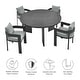 preview thumbnail 2 of 14, Tahoe 5-Piece Outdoor Patio Aluminum Dining Set i