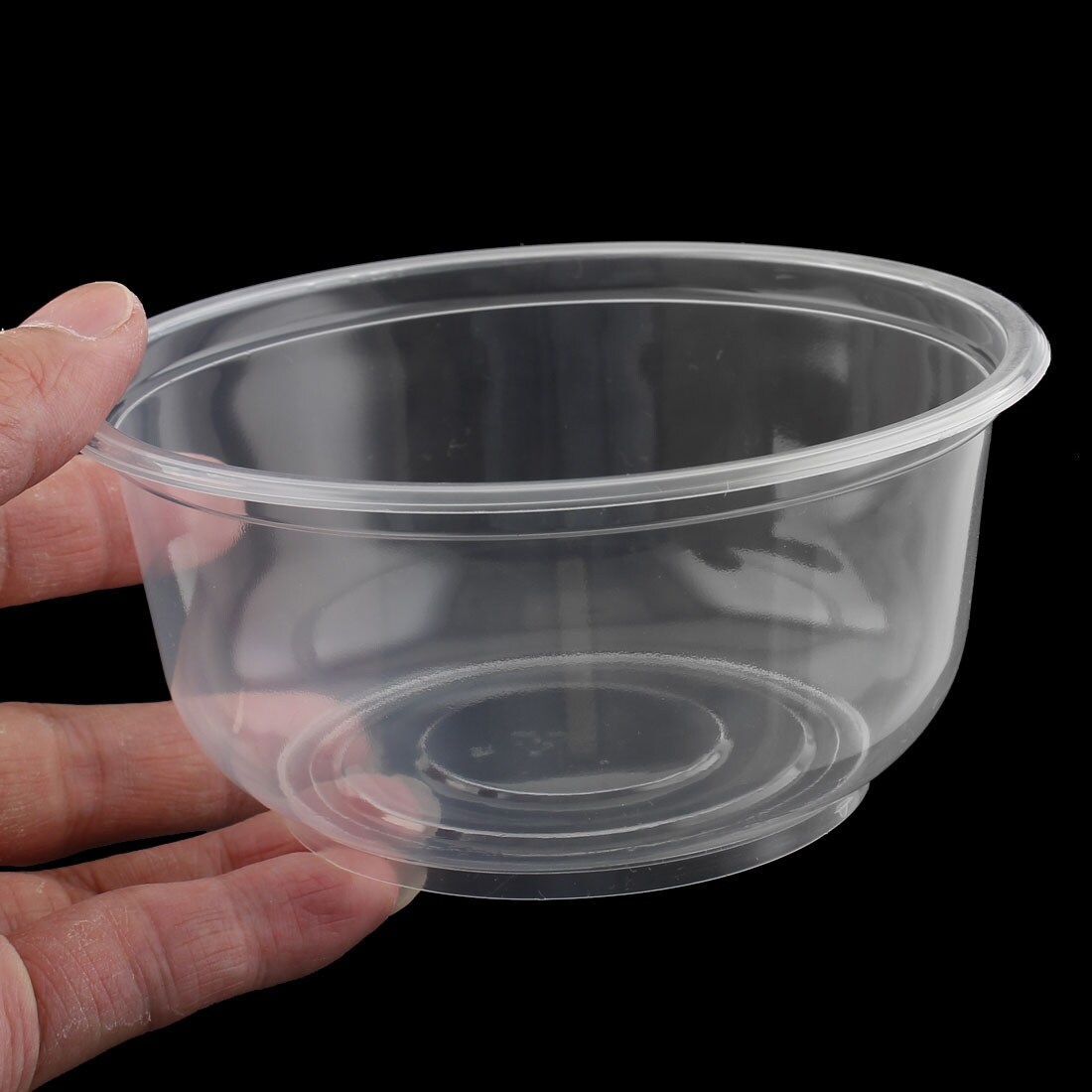 Kitchen Picnic Plastic Disposable Round Shape Rice Bowl 360ml 10 Pcs -  Clear - 4.7x2.9x2.2(Upper D*Bottom D*H) - Bed Bath & Beyond - 28769450
