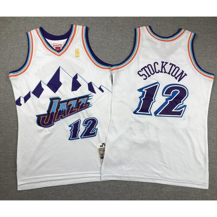 John stockton cheap white jersey