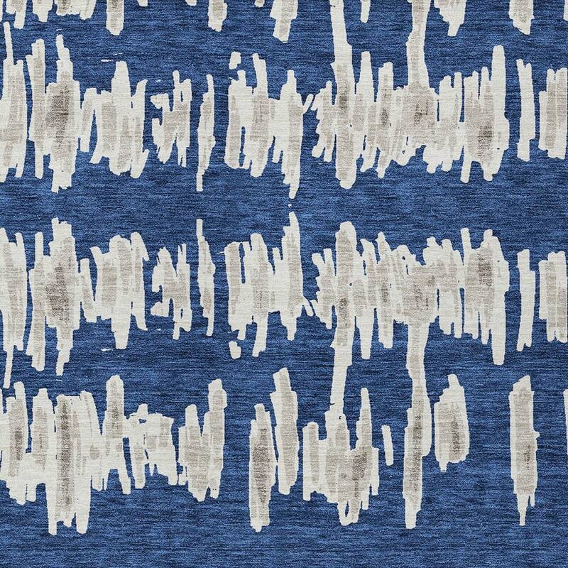 HomeRoots Striped Transitional Rectangle Outdoor Rug