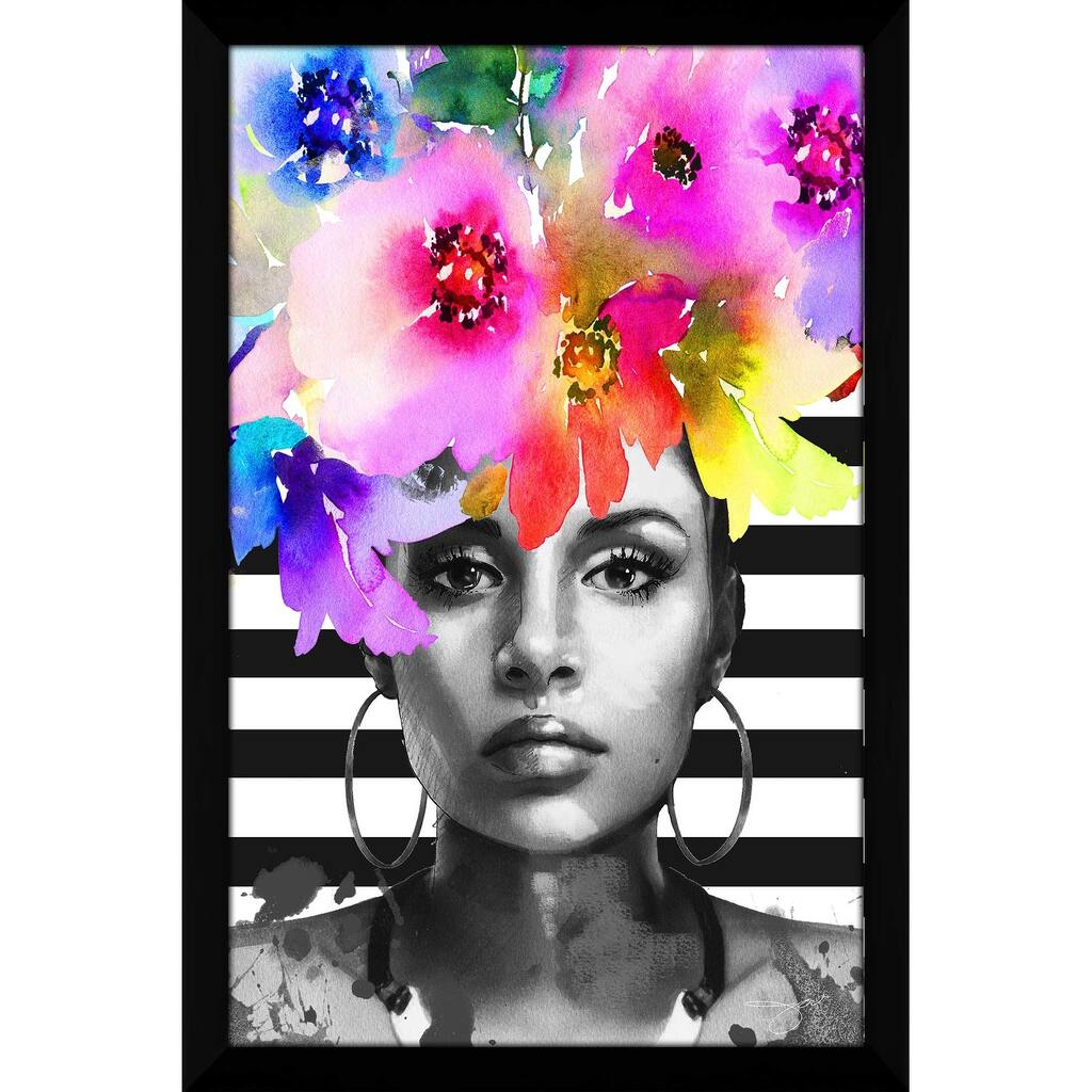 "Afrique Model 9" by Jodi Print on Acrylic