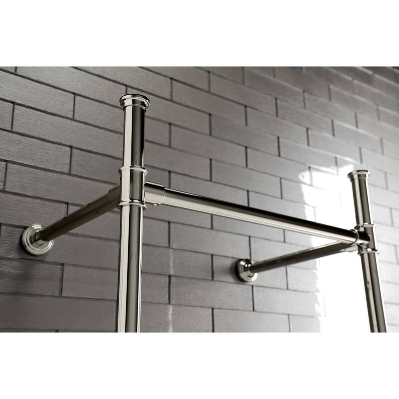 Kingston Brass Fauceture Stainless Steel Console Sink Legs