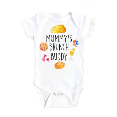 Brunch Mommy - Baby Boy Girl Clothes Infant Bodysuit Funny Cute Newborn