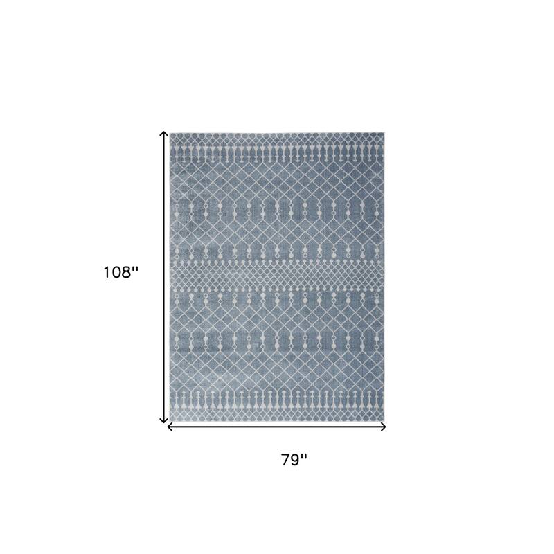 Pilog Power Loomed Abstract Low Pile Area Rug By HomeRoots