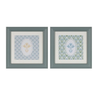 Framed Floral Wall Print (Set of 2) - Bed Bath & Beyond - 44082317