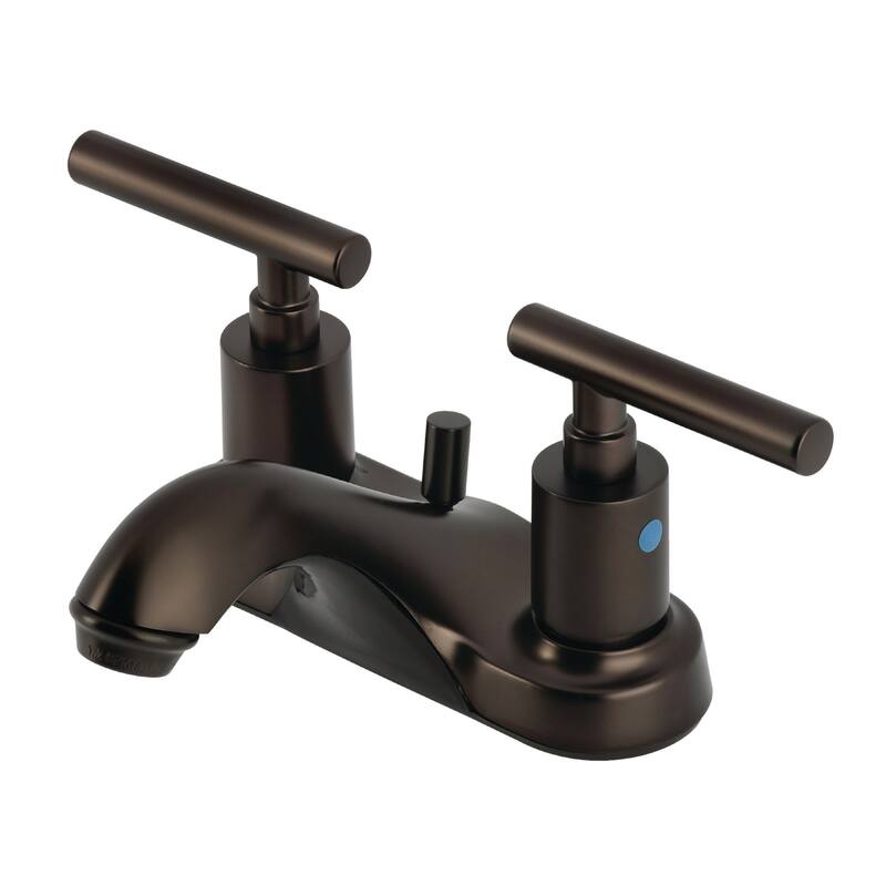Kingston Brass FB562.CML Manhattan 1.2 GPM Centerset Bathroom Faucet - Oil Rubbed Bronze