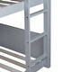 preview thumbnail 13 of 32, Twin Over Twin House Floor Bunk Bed with Headboards