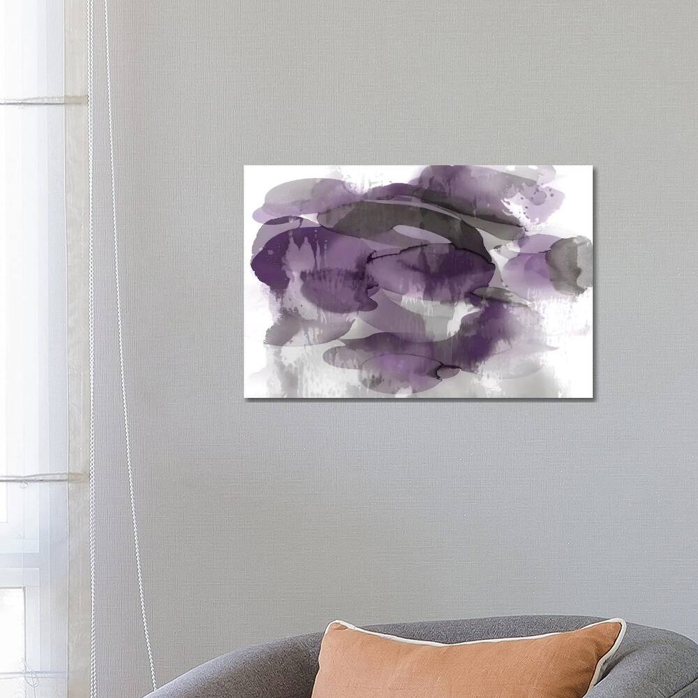 iCanvas "Amethyst Flow II" by Kristina Jett Canvas Print