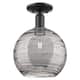 Option Matte Black / Light Smoke Deco Swirl