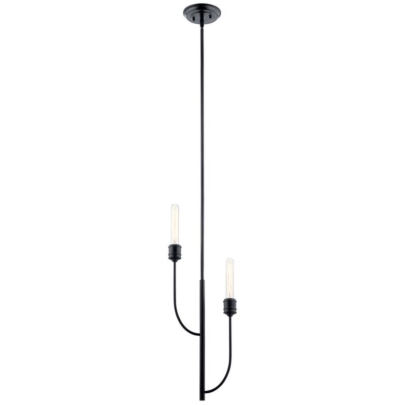 Kichler Hatton 2 Light 10" Wide Single Pendant