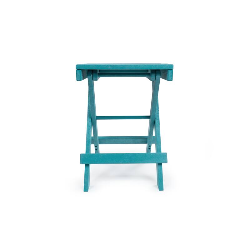 San Juan Fully Assembled All-Weather Recycled HDPE Outdoor Folding Bistro table