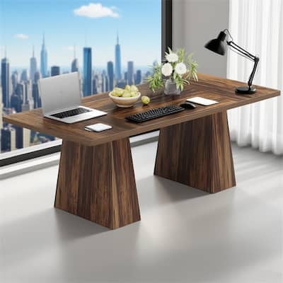 63" Modern Executive Desk