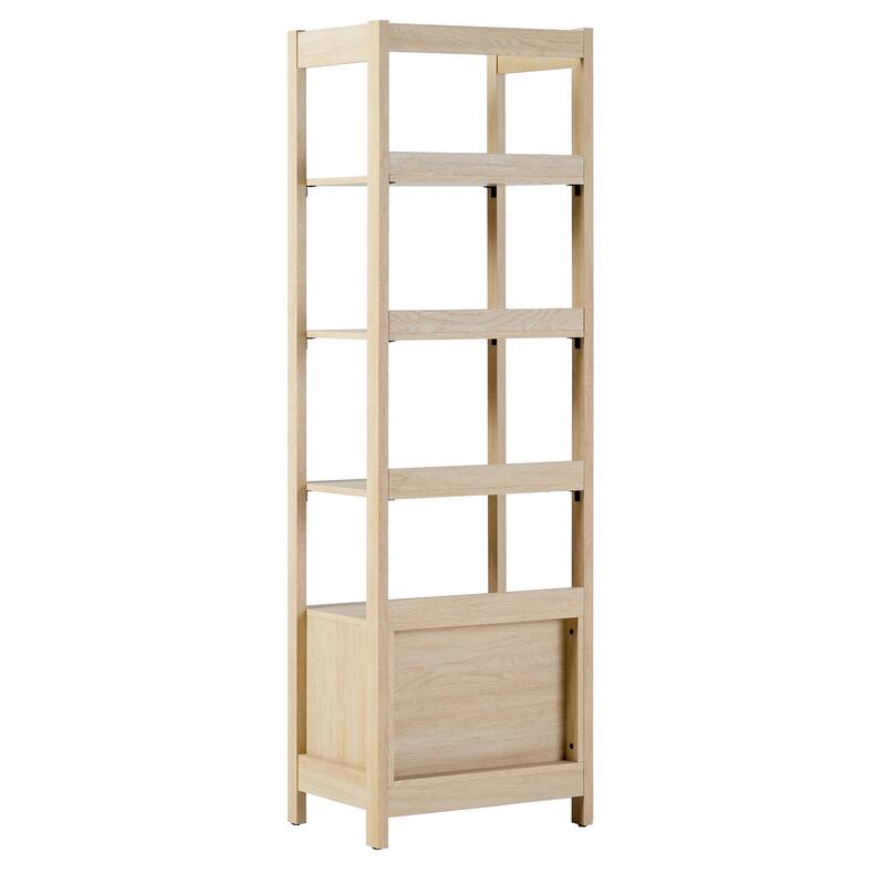 Middlebrook Designs 22" Narrow Bookshelf with Drawer