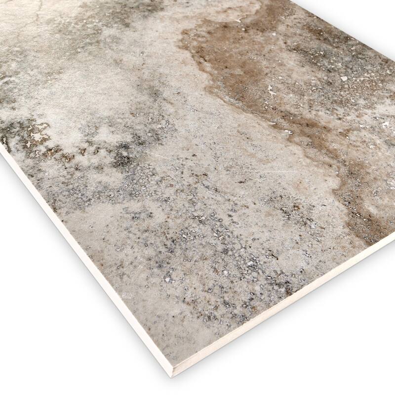 Tufo 12" x 24" Glazed Porcelain Wall and Floor Tile