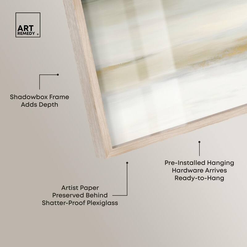 Misty Expanse II Shadowbox by Art Remedy