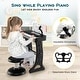 preview thumbnail 9 of 8, Kids Piano Keyboard 37-Key Kids Toy Keyboard Piano with Microphone - 16.1" x 9" x 17.9" (L x W x H)