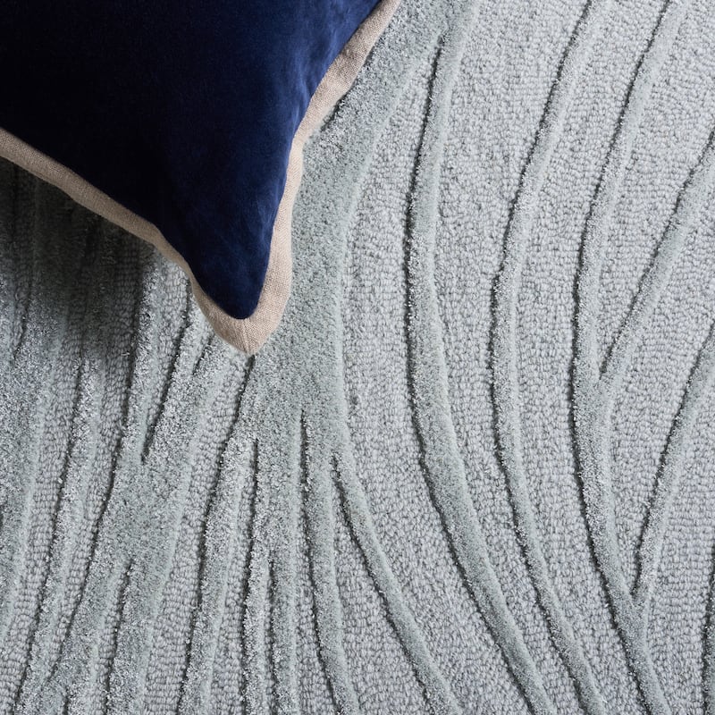 SAFAVIEH Handmade Glamour Fortunata Contemporary Wool Rug