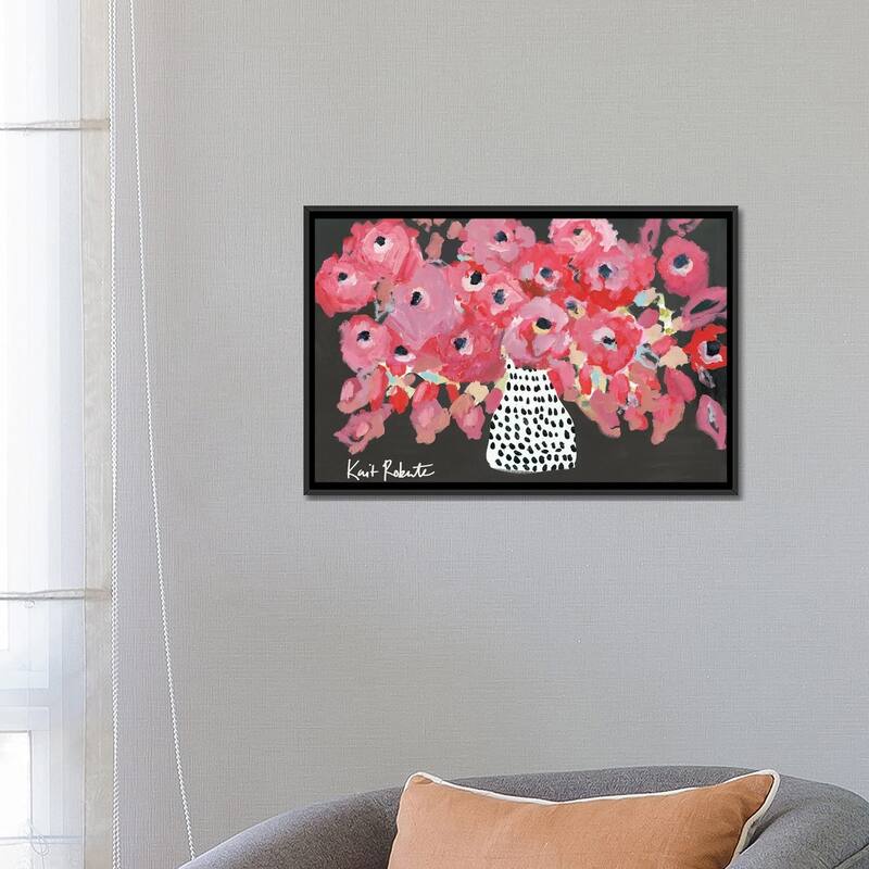 iCanvas "Bloom Widely" by Kait Roberts Framed Canvas Print
