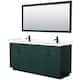 Option Green / Giotto Quartz Top / Matte Black Hardware