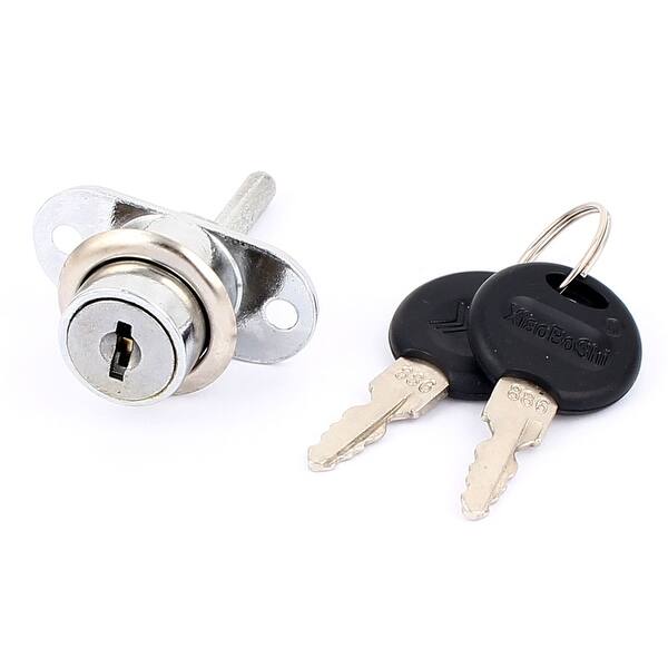 Shop Home Polished Cylinder Head Sliding Door Closet Plunger Lock