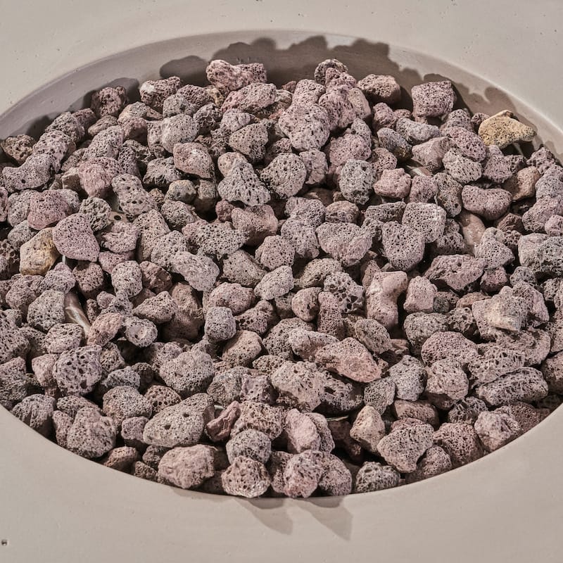 Aidan Outdoor Circular Propane Fire Pit by Christopher Knight Home