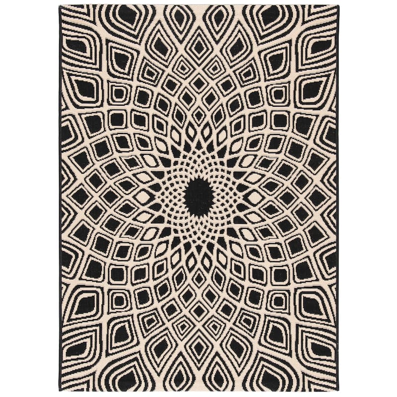 SAFAVIEH Courtyard Marylyn Indoor/ Outdoor Waterproof Patio Backyard Rug