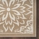 preview thumbnail 40 of 129, Nourison Jane Floral Medallion Indoor only Area Rug 5' 3" x 7' 3" - Taupe