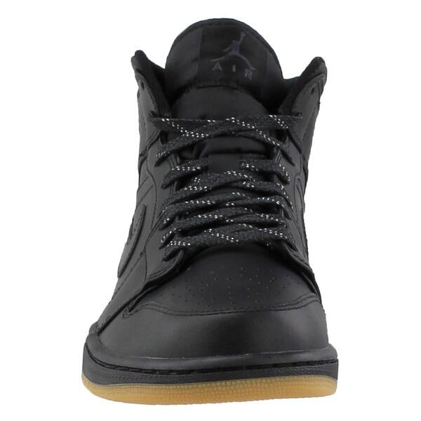 Shop Jordan Mens 1 Mid Winterized Athletic Sneakers Overstock