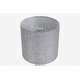 preview thumbnail 8 of 106, 16-in. Glass Lamp w/ Brushed Nickel Accents and Drum Shade