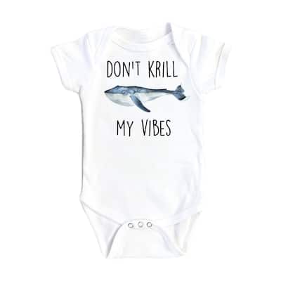 Whale Krill - Baby Boy Girl Clothes Infant Bodysuit Funny Cute Newborn