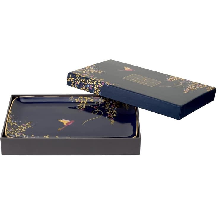 Portmeirion Sara Miller London Chelsea Trinket Tray - 7.4 Inch