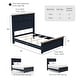 preview thumbnail 2 of 32, Furniture of America Althea Modern Farmhouse 2-Piece Wood Kids Panel Bed and Nightstand Set