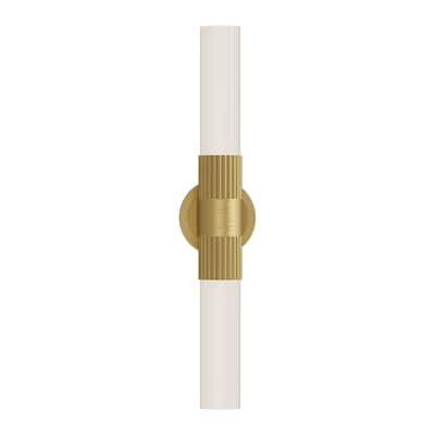 Alora Lighting VL416102 Rue 2 Light 8" Tall Wall Sconce