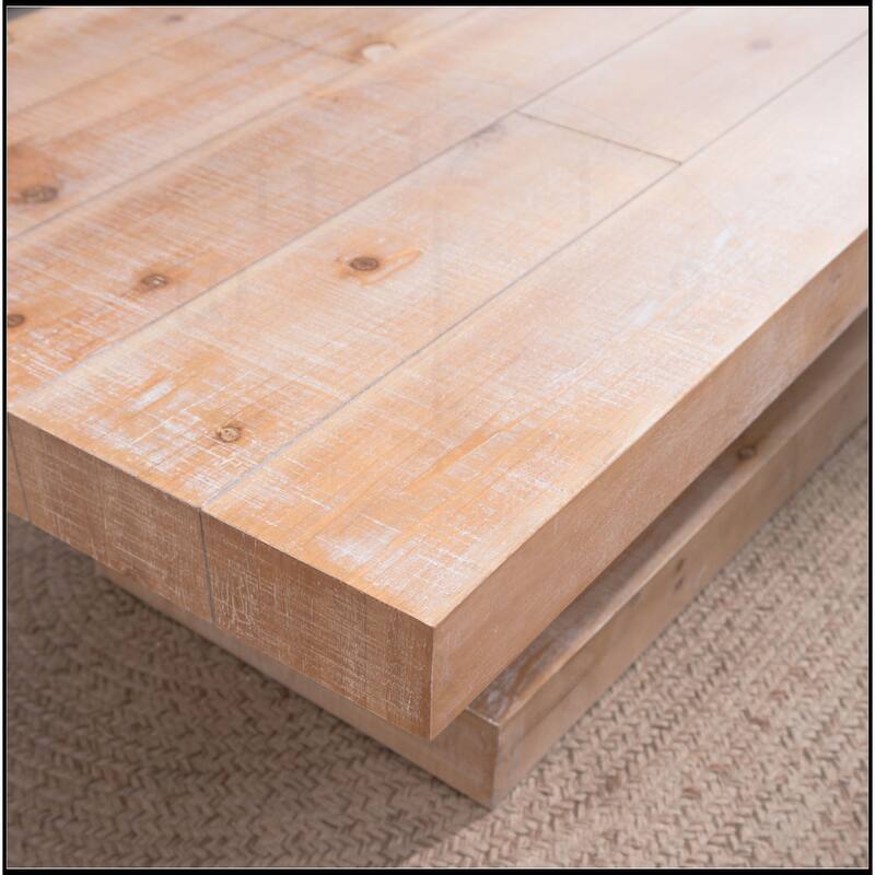 Rustic Wood Coffee Table