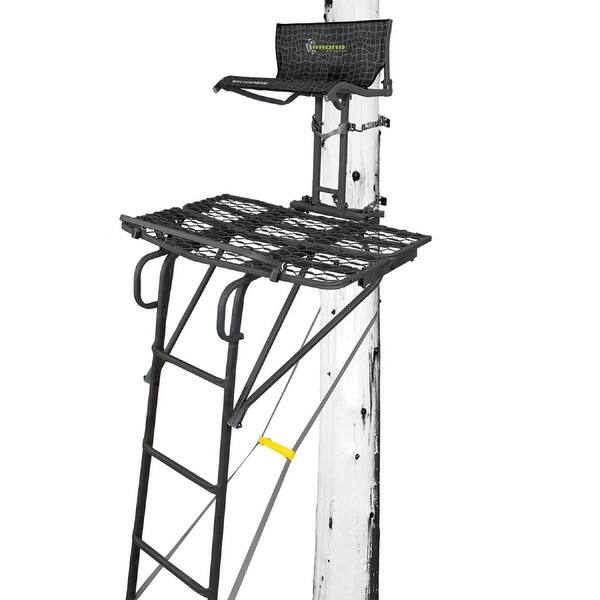 Shop Hawk Treestands Hawk 18 Radar 1 Man Ladder Stand Overstock 18550331