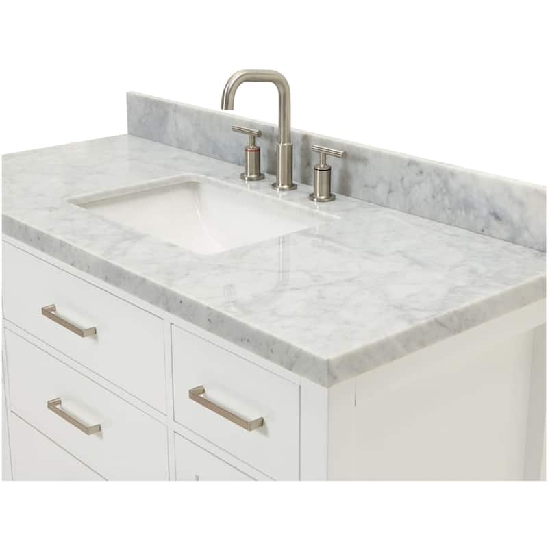 Ariel H049SCWRVO Bristol 49" Free Standing Single Rectangular Basin