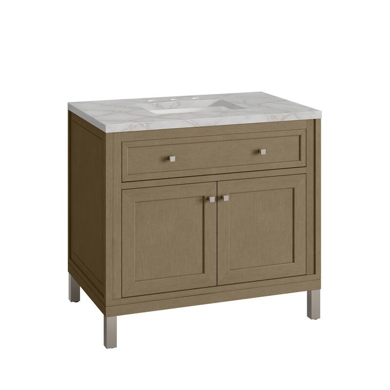 James Martin Vanities 503-V36-3VSL Chicago 36" Free Standing Single