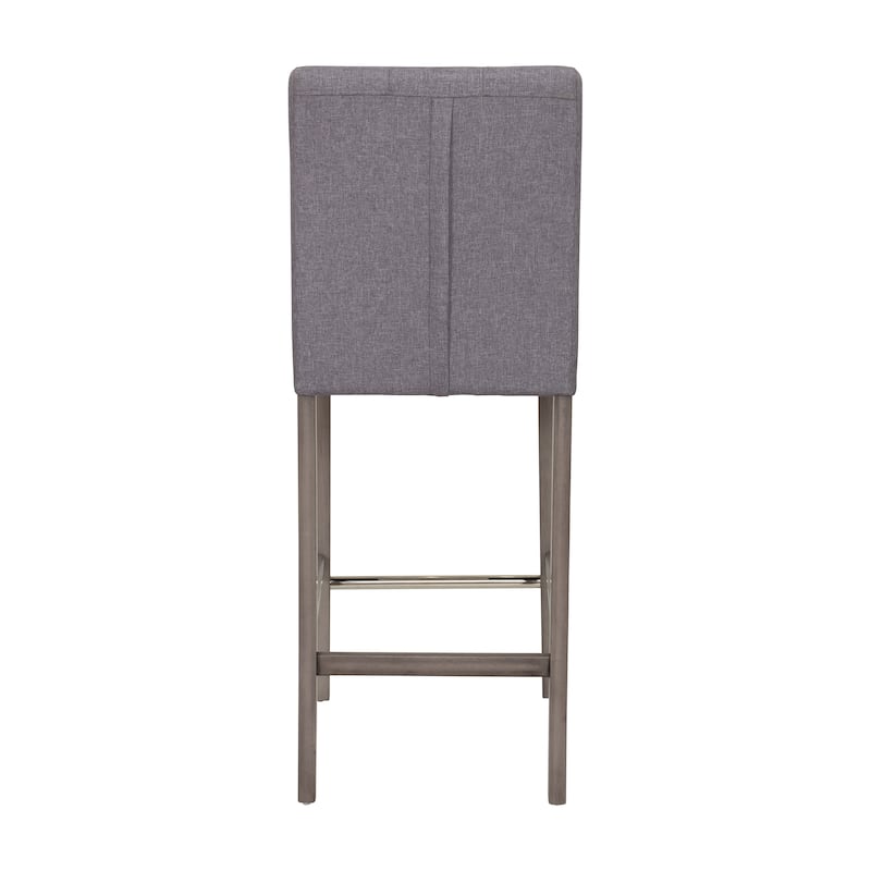 Leila Upholstered 31" Bar Height Barstool