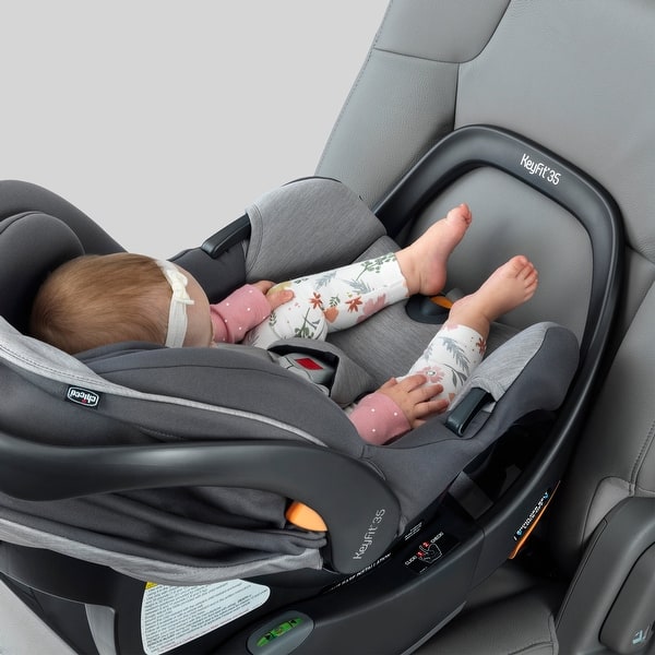 slide 2 of 10, Chicco KeyFit 35 ClearTex Infant Car Seat, Cove