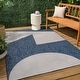 preview thumbnail 9 of 16, JONATHAN Y Lucian Modern Geometric Abstract Two-Tone Area Rug