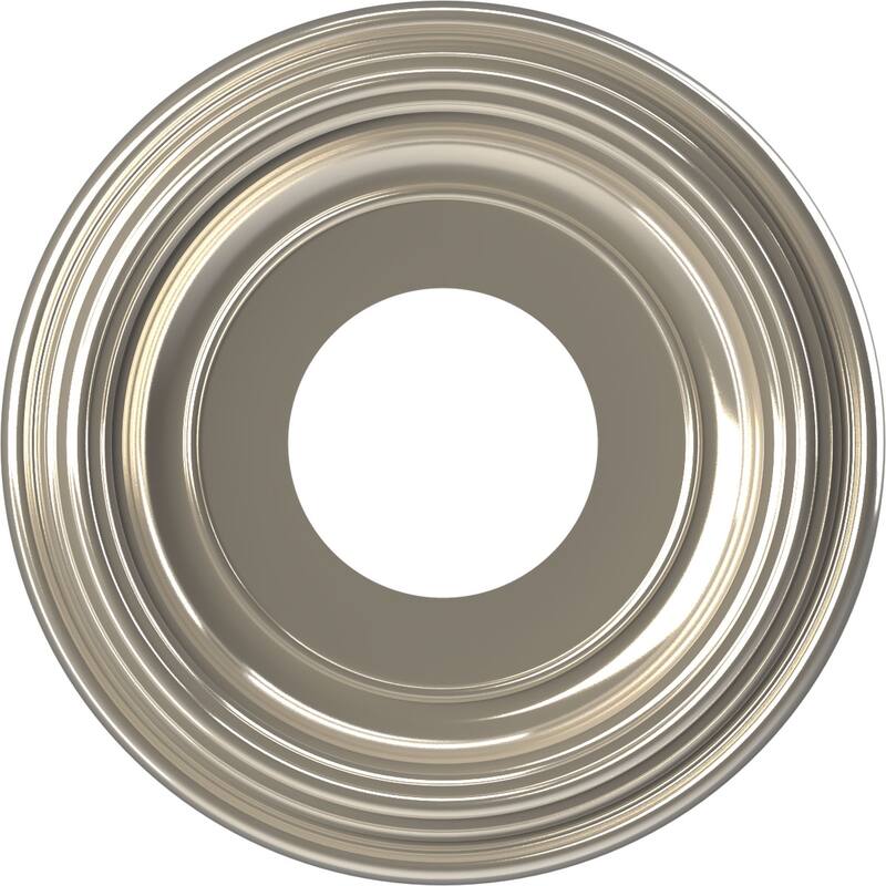 3 1/2" Inside Diameter - Traditional Thermoformed PVC Ceiling Medallion