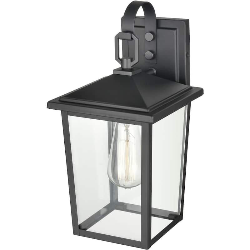 Millennium Lighting Fetterton 14" Tall Outdoor Wall Sconce - Powder Coat Black