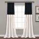 preview thumbnail 35 of 152, Lush Decor Linen Button Single Panel Window Curtain