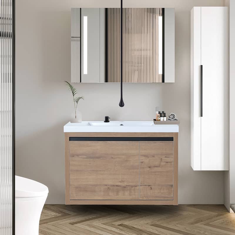 Eye-Catching Ceiling Mounted Line Single Hole Bathroom Sink Faucet with Single Handle, Black / Gold